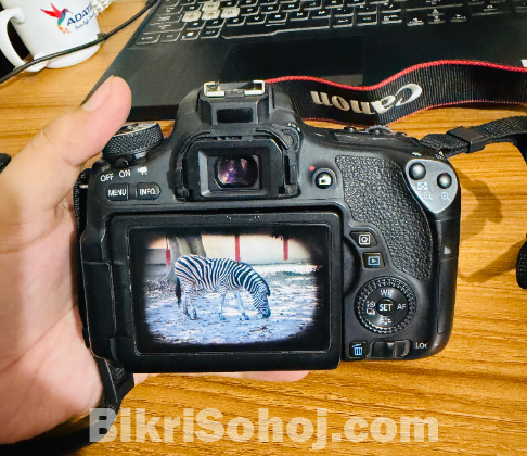 Canon 760D + 18-135mm STM lens ( Master lens)